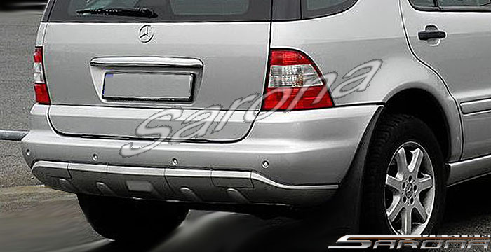 Custom Mercedes ML  SUV/SAV/Crossover Rear Bumper (2002 - 2005) - $590.00 (Part #MB-071-RB)